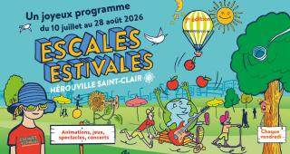 Escales estivales herouville 2026
