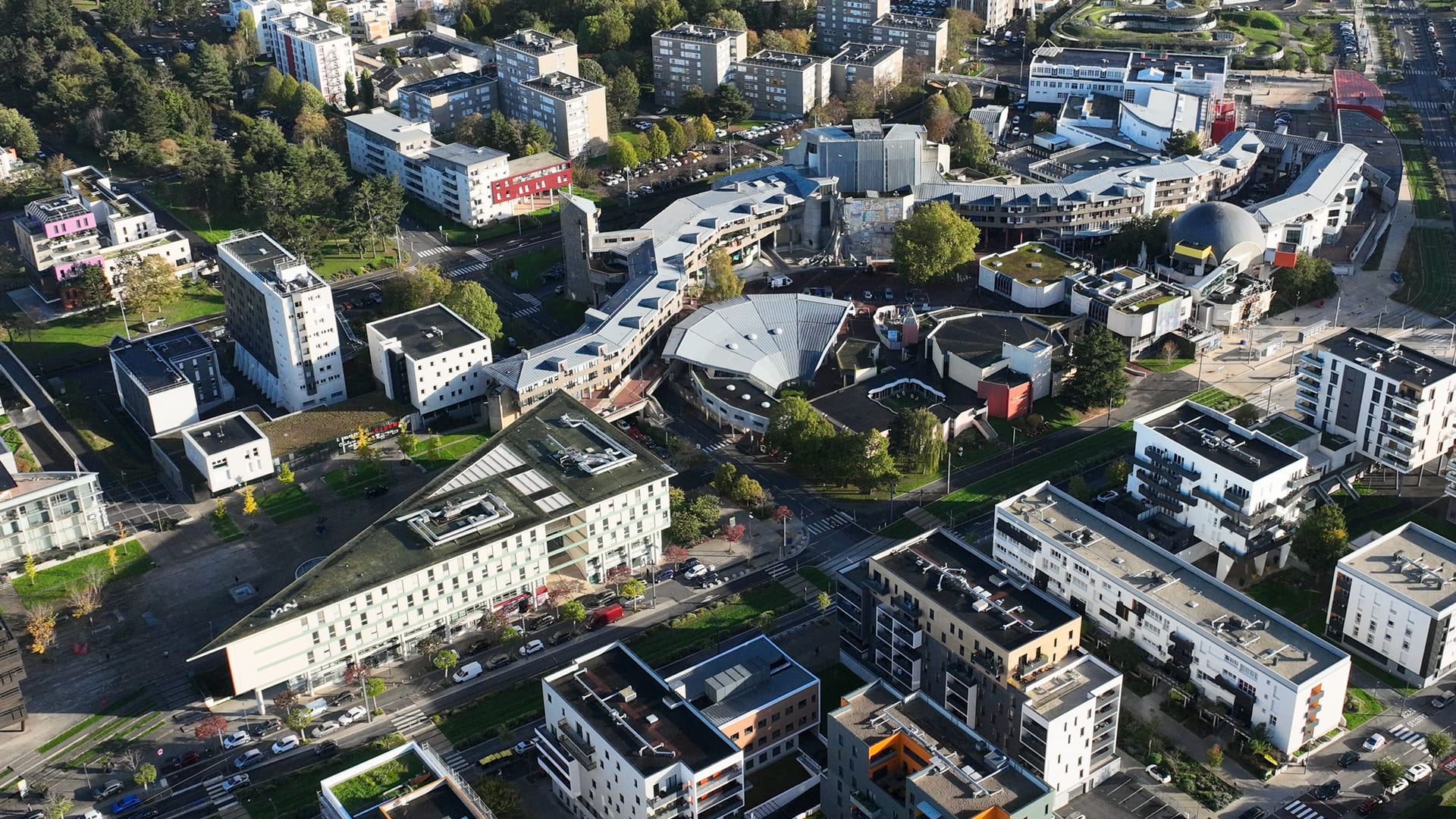 vue aérienne citadelle douce