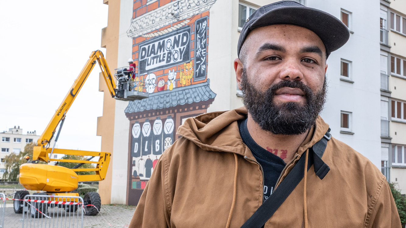 Fresque pignon 1014 Belles Portes Victo Dermo