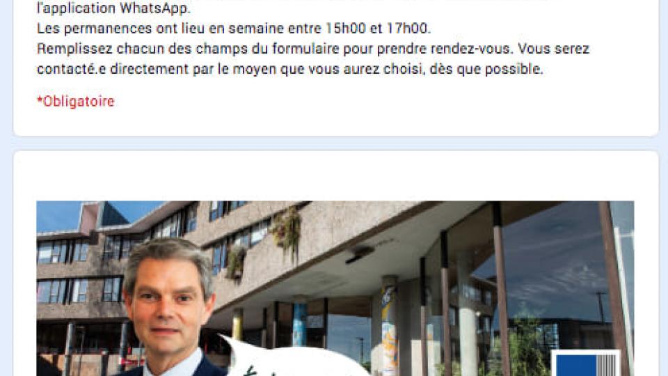 Rodolphe Thomas, maire, adresse un message aux Hérouvillais.e.s