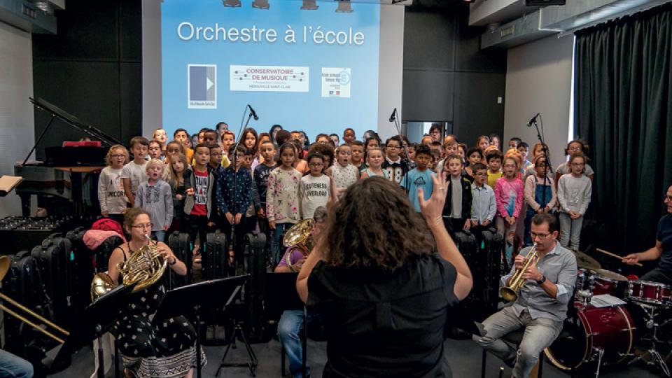 orchestre à l'école