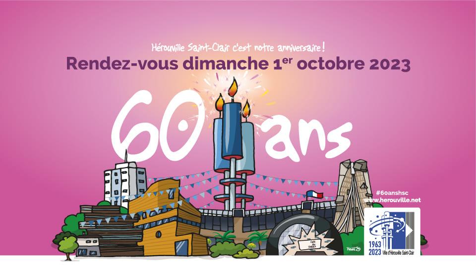 evenement 60e anniversaire de la ville