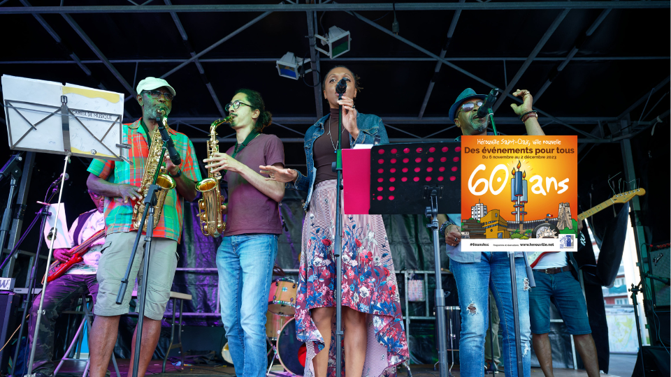 60 ans d'Hérouville Concert du groupe Madras Hérouville Saint clair