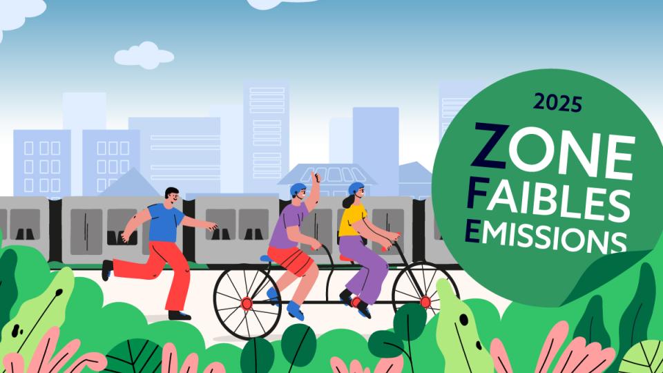 zone à faible émission visuel 