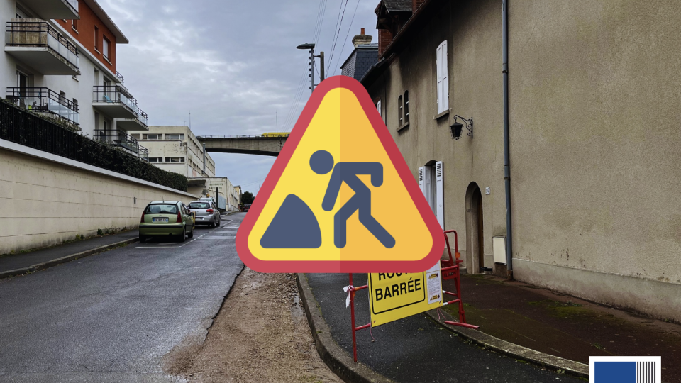 travaux rue de la source