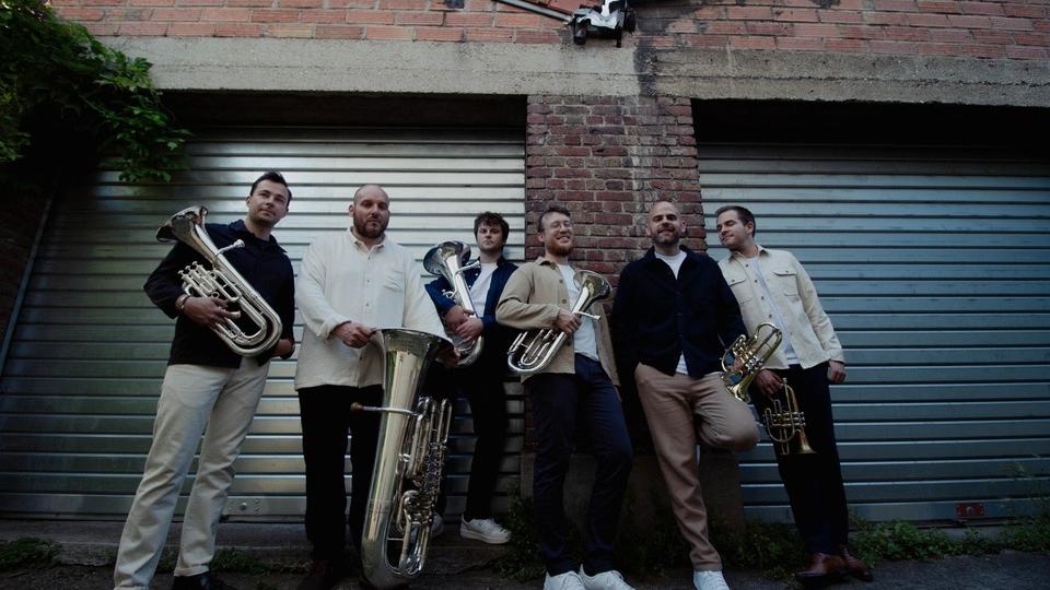 NO SLIDE brass sextet