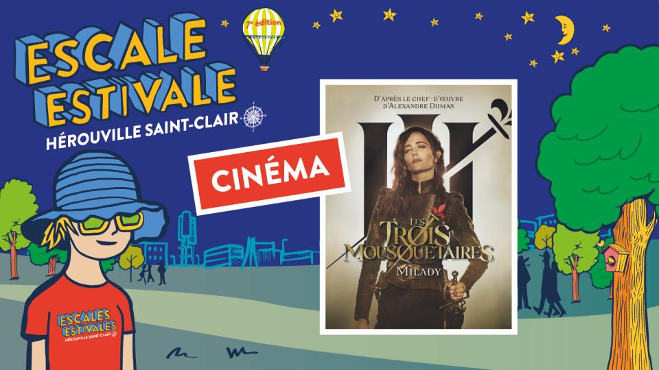 cinema plein air les trois mousquetaires escale