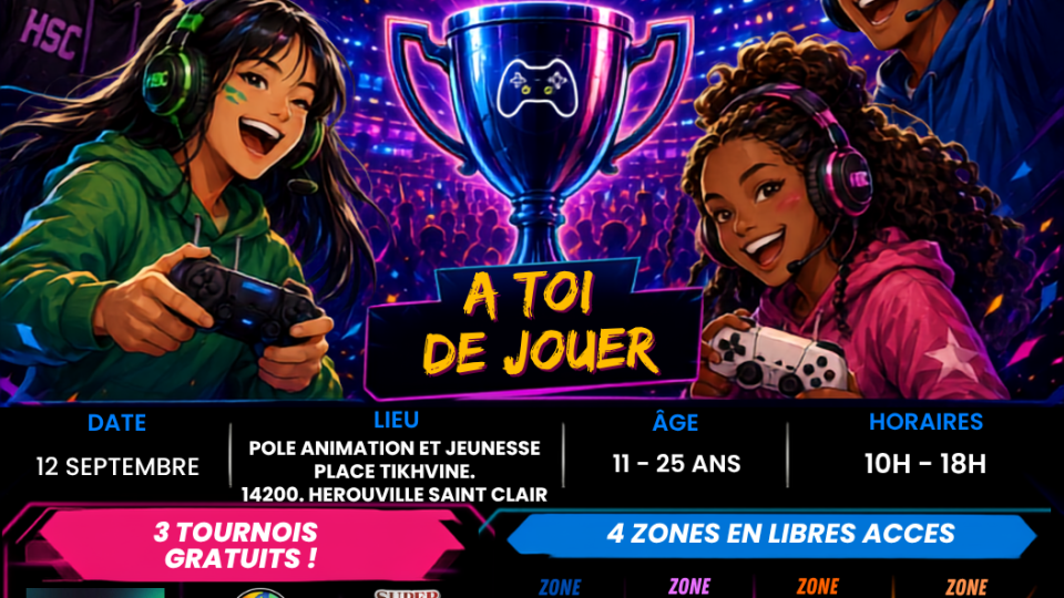 Affiche E-sport Arena