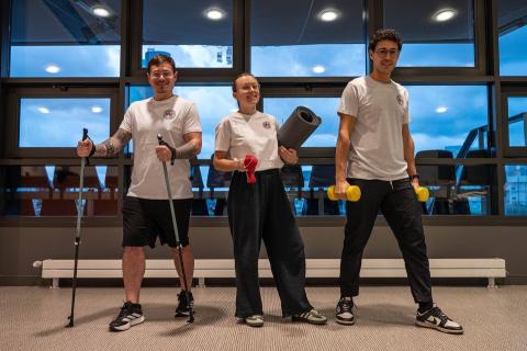 photo d'équipe de la maison sport santé 