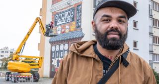 Fresque pignon 1014 Belles Portes Victo Dermo