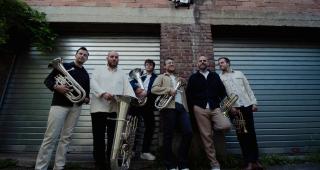 NO SLIDE brass sextet