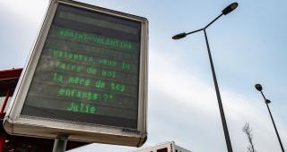 panneau saint valentin 