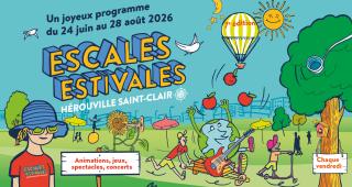 Escales estivales herouville 2026