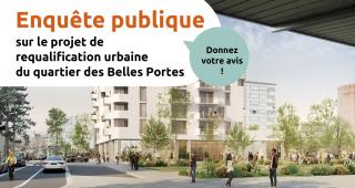 enquete publique requalification Belles Portes