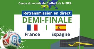 Retransmission demi-finale France-Espagne
