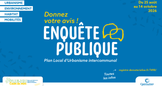 Enquête publique du Plan Local d'Urbanisme Intercommunal Habitat et Mobilité (PLUi-HM)